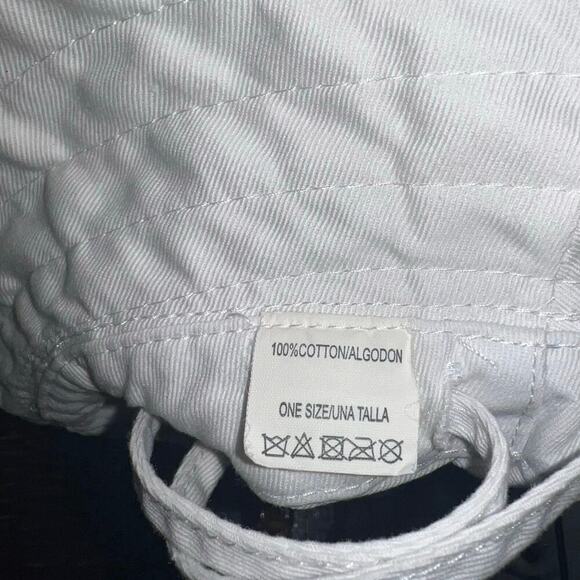 Panama Jack 100% cotton adjustable straps Safari sun hat, beige one size Mens - Picture 8 of 9